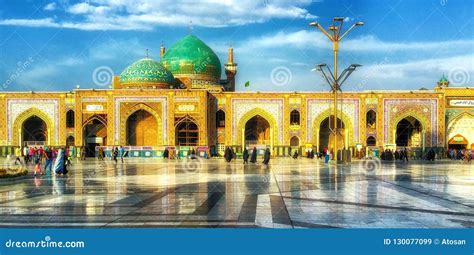 Holy Shrine of Imam Reza in Mashhad Stock Image - Image of culture, building: 130077099