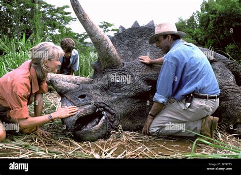 Jurassic Park Sam Neill Stock Photo - Alamy