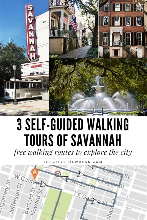 3 Self-Guided Walking Tours of Savannah — The City Sidewalks