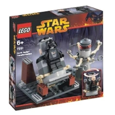 Star Wars Episode III Lego Set: Darth Vader Transformation - Walmart ...