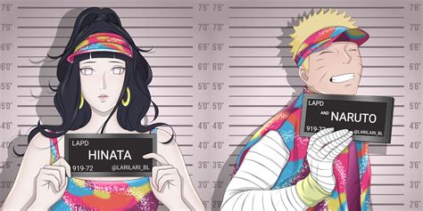 Hinata and Naruto | Barbie and Ken Mugshot Redraws | Know Your Meme