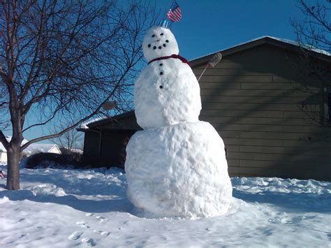 Another GIANT snowman | WoldFamily Blog