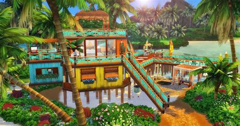 Sims 4 tropical getaway - lanetajunky