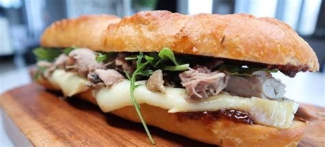 Duck Confit Baguette | Maple Leaf Farms