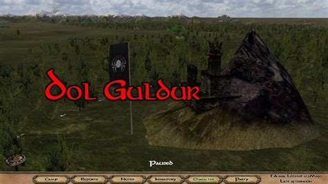 Map Dol Guldur image - TLD Overhaul mod for Mount & Blade: Warband - Mod DB