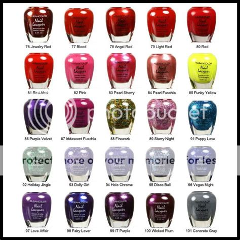 Kleancolor Nail Polish Lacquer Pick any 12 Colors! Lowest Price On Ebay! | eBay