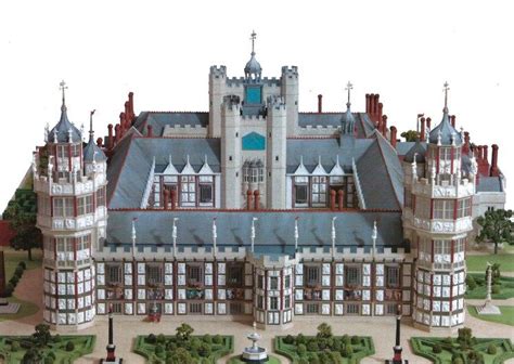 A model of Nonsuch Palace, perhaps Henry VIII’s greatest palace, from the south side (Friends of ...