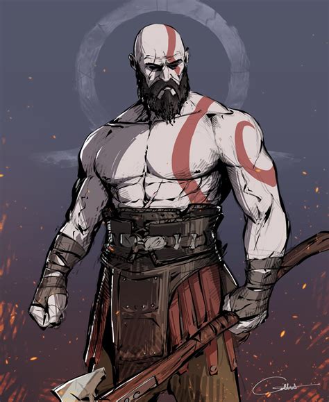 Kratos Fan Art : r/fanart