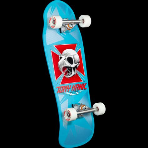 Bones Brigade Tony Hawk Series 9 Skateboard Complete Light Blue- 10 x ...