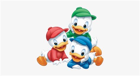 Disney Cartoon Characters Clipart Com Free For - Donald Duck Babies - 400x400 PNG Download - PNGkit