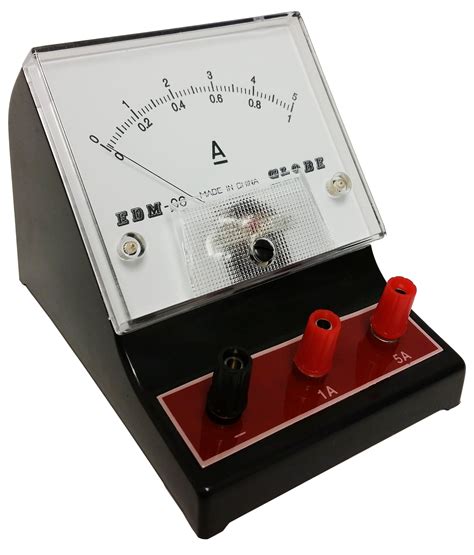 Analog Ammeter, 0A to 1A, 0A to 5A; DC; Case of 40 by Go Science Crazy - Walmart.com