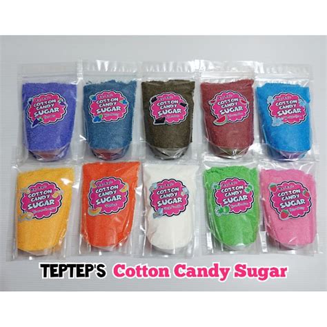 FLAVORED COTTON CANDY SUGAR (250g/500g) | Shopee Philippines