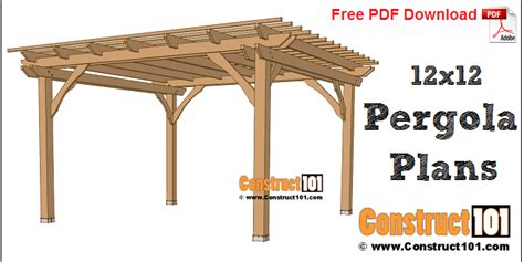 Free 12X12 Square Gazebo Plans - Draw-cheerio