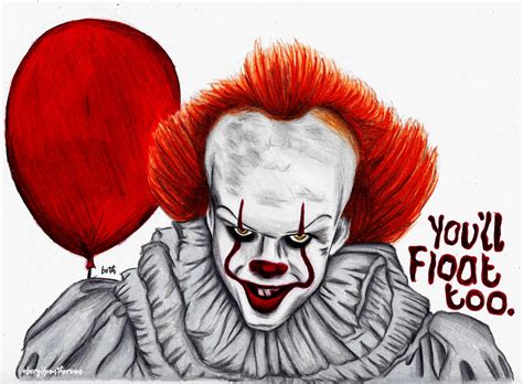 Pennywise Drawing at PaintingValley.com | Explore collection of Pennywise Drawing