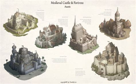 Medieval Castle & Fortress by Timothy Lee