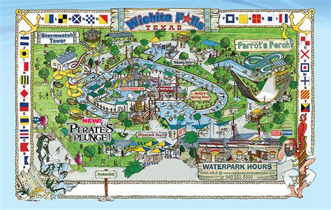 Park Map | Castaway Cove Water Park | Wichita Falls, TX