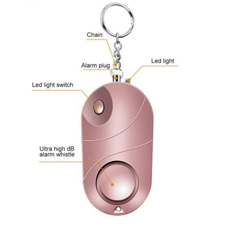 Personal Flashing Alarm Keychain – Onetify