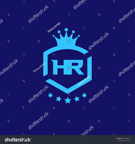 Hr Logo Stock Vector (Royalty Free) 674084410 | Shutterstock