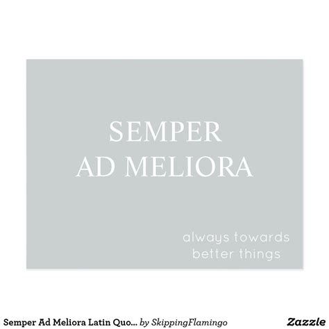 Semper Ad Meliora Latin Quote Gray Postcard | Zazzle | Latin quotes, Best latin quotes, One word ...