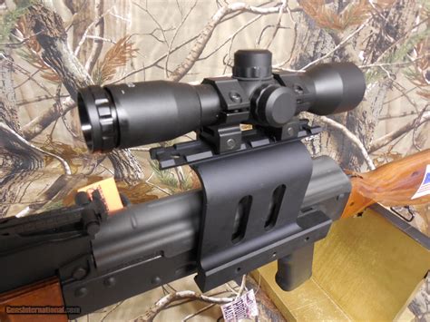 AK-47 SIDE RAIL SCOPE MOUNT, LIFETIME WARRANTY, FACTORY NEW IN BOX