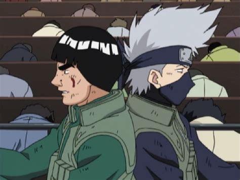 Might Guy and Kakashi Hatake | Kakashi, Anime naruto, Guy sensei