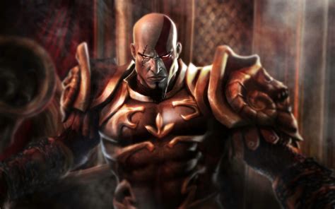 God Of War Kratos Face Wallpaper