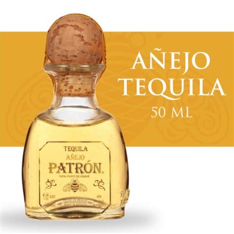 Patron Tequila Anejo, 50 ml - City Market