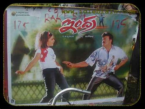 Telugu cinema movie posters - idlebrain.com - Indra - Chiranjeevi ...