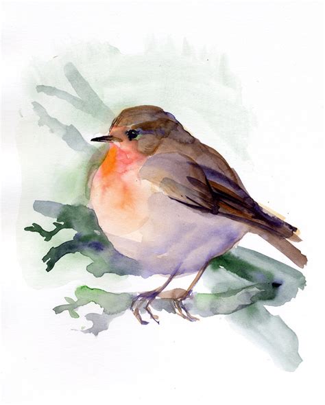 Bird In Everything: Watercolor Bird Paintings