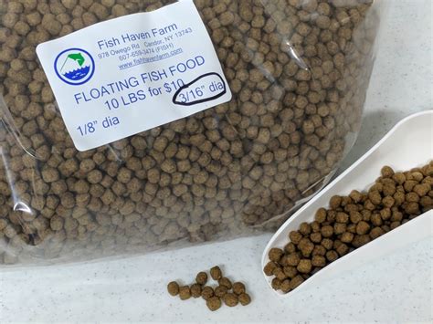 Floating Fish Food Pellets