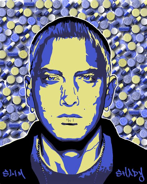 Slim Shady - Purple Pills - EMINEM Fan Art (23639871) - Fanpop