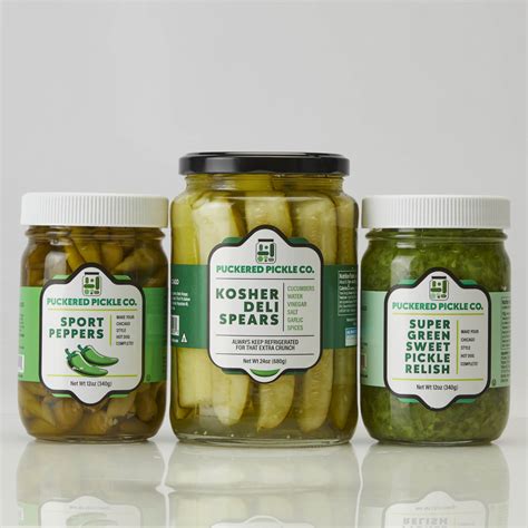 Box of Chicago Style Toppings ( Chicago Style Hot Dog) - Puckered Pickle Company