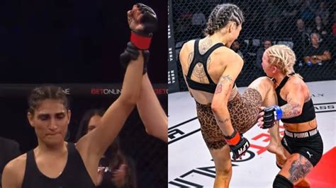 Aline Pereira, The Sister Of Alex Pereira, Secures First MMA Win