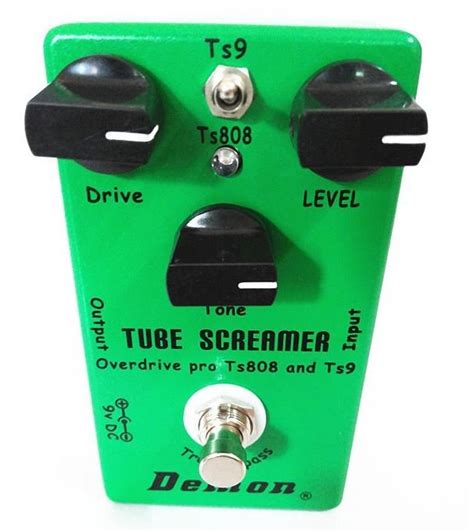 Ibanez Tube Screamer Clone Test - TS9 TS808 Tube Screamer by Demon ...