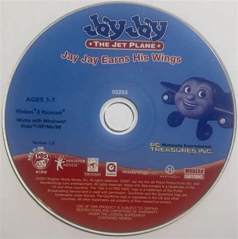 JAY JAY THE Jet Plane: Jay Jay Earns His Wings (Windows/Mac, 2007) £5.89 - PicClick UK