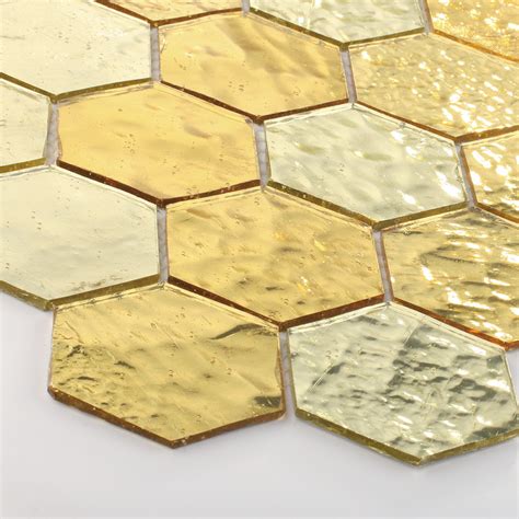 Luxury Wall Decoration Gold Crystal Glass Mosaic Tiles for Outside - China Crystal Mosaic and ...