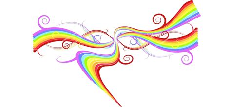 Abstract Rainbow Background Element Art Popular Vector, Element, Art, Popular PNG and Vector ...