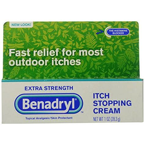 2 Pack - Benadryl Extra Strength Anti-Itch Cream - 1 oz. Each - Walmart.com - Walmart.com