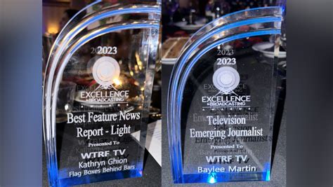 WTRF recognized at the Excellence in Broadcasting Awards