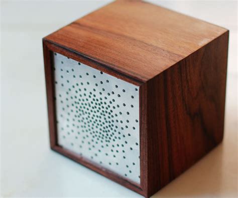 Wireless Retro Cube Speaker W/ Rosewood : 9 Steps (with Pictures) - Instructables