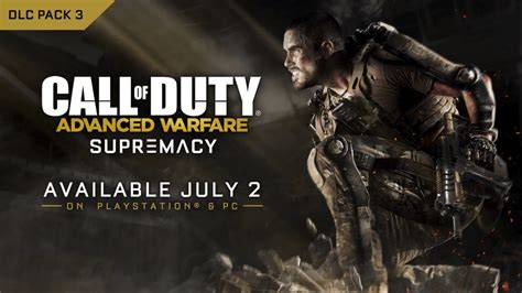 Call of Duty: Advanced Warfare Supremacy DLC Coming to PS and PC | MMOHuts