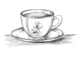 Coffee Cup Sketch