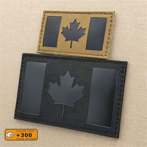 Canada Flag Maple Leaf Laser Patch【SHOP NOW】