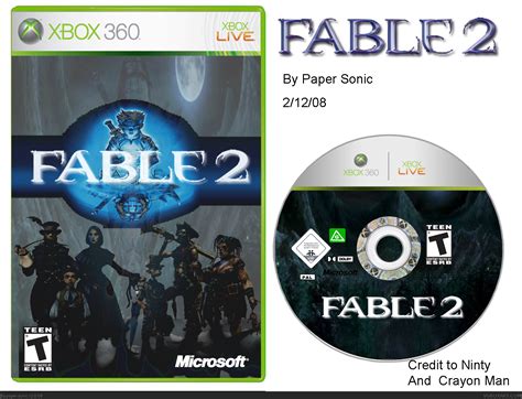 Viewing full size Fable 2 box cover