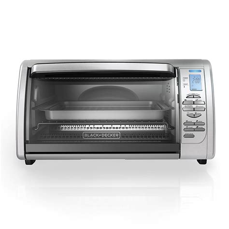 BLACK+DECKER 6-Slice Digital Convection Countertop Toaster Oven Only ...