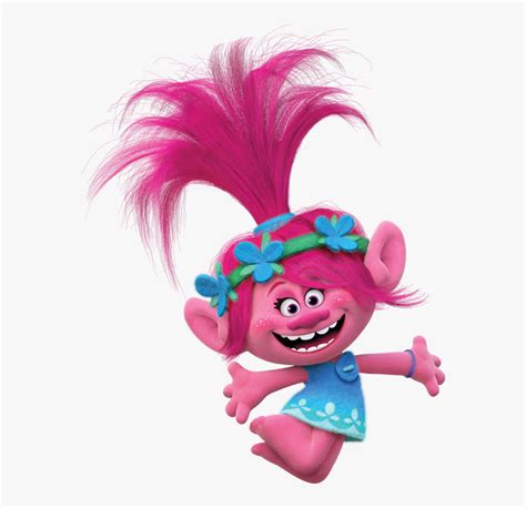 Trolls Clipart Cloud - Poppy Trolls , Free Transparent Clipart - ClipartKey