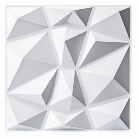 Buy Art3d Decorative 3D Wall Panels in Diamond Design, 12"x12" Matt ...