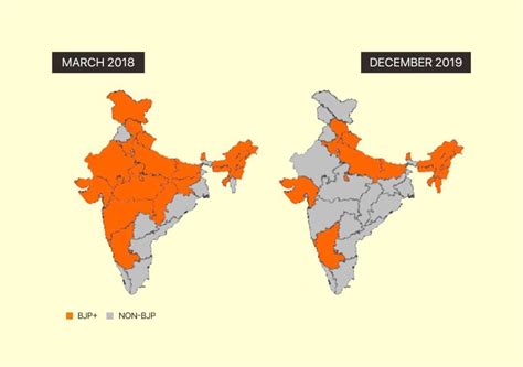 How many states in India are currently being ruled by the BJP and its ...