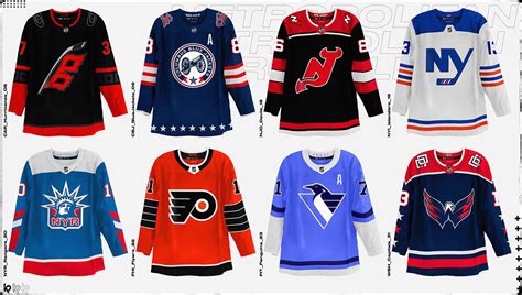 NHL Third Jersey Redesign Series on Behance