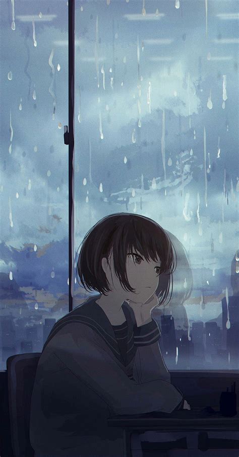 Sad Anime Girls, Sad Aesthetic Anime Girl HD phone wallpaper | Pxfuel